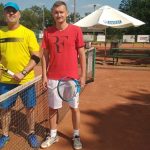 I Liga T. Nahajowski wygrał 6:4, 6:4 z P. Polikowskim.